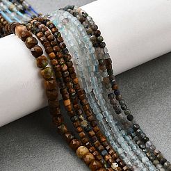 Natural Mixed Gemstone Beads Strands&nbsp;G-A097-D03-07