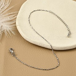 Brass Link Chain Bracelets for Women&nbsp;BJEW-G735-06P