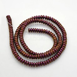 Electroplate Non-magnetic Synthetic Hematite Beads Strands&nbsp;G-J216C-09