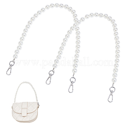 Vintage Resin Imitation Pearl Beaded Bag Straps&nbsp;FIND-PH0008-03