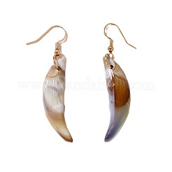 Natural Shell Dangle Earrings&nbsp;FS-WG91FAC-01