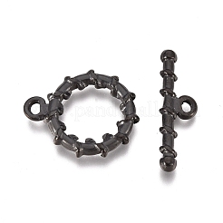 304 Stainless Steel Toggle Clasps&nbsp;STAS-L247-005EB