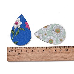 PU Leather Big Pendants&nbsp;FIND-T058-B-M