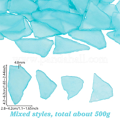 Sea Glass Pieces for Crafts&nbsp;DIY-WH0061-040C