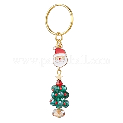 Christmas Tree with Santa Claus Keychains&nbsp;KEYC-MZ00045-01