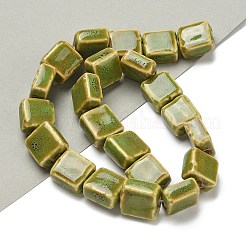 Handmade Porcelain Beads Strands&nbsp;PORC-B002-10