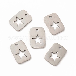 Non-Tarnish 201 Stainless Steel Charms&nbsp;X-STAS-E188-01P
