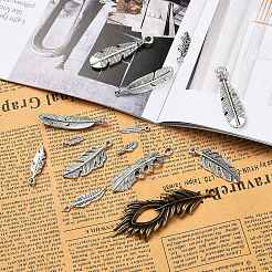 20Pcs 10 Style Tibetan Style Alloy Pendant&nbsp;TIBEP-YW0001-32