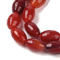 Natural Red Agate Beads Strands&nbsp;G-Q194-B01-01K