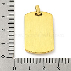 Ion Plating(IP) 304 Stainless Steel Pendants&nbsp;STAS-F307-11G