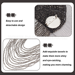 2Pcs Fashionable Tassel Epaulettes&nbsp;FIND-FG0003-24A