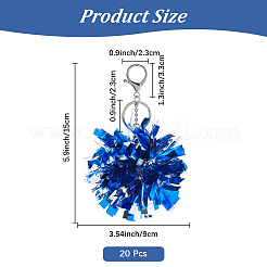 Flower PE Keychains&nbsp;KEYC-WH20005-30B