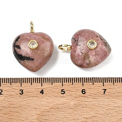 Natural Rhodonite Pendants&nbsp;G-B180-03G-06