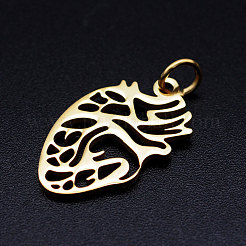 201 Stainless Steel Pendants&nbsp;STAS-T046-JA352-2