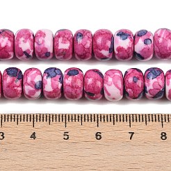 Dyed Synthetic Riverstone Beads Strands&nbsp;G-Z105-C01-01A