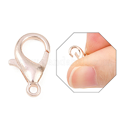 Zinc Alloy Lobster Claw Clasps&nbsp;E102-RG