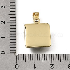 Religion Brass Micro Pave Clear Cubic Zirconia Pendants&nbsp;KK-C262-01G-01