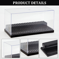 2-Tier Acrylic Minifigure Display Cases&nbsp;ODIS-WH0027-047C