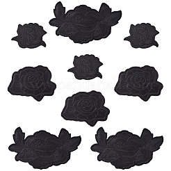 9Pcs 3 Styles Computerized Embroidery Cloth Patches&nbsp;PATC-TA0001-28