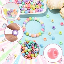 208Pcs Acrylic European Beads&nbsp;OHAR-FS0001-02A