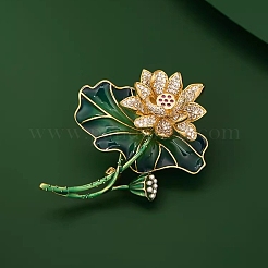 Lotus Enamel Pin&nbsp;PW-WGD1C40-01
