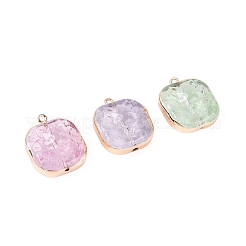 Brass Glass Pendants&nbsp;KK-Q076-01KCG