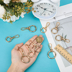 9Pcs 3 Styles Zinc Alloy Swivel Clasps&nbsp;HJEW-ME00042