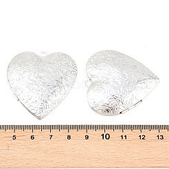 Brass Locket Pendants&nbsp;KK-F931-14S
