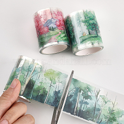 6 Rolls 6 Colors PET Self-Adhesive Paper Decorative Stickers&nbsp;DIY-CP0012-90