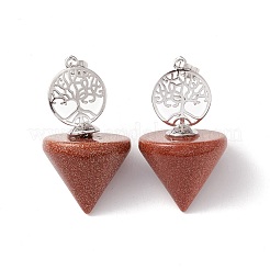 Natural & Synthetic Gemstone Pendants&nbsp;G-E150-04P