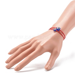 Adjustable Nylon Thread Cord Bracelets Set for Mom & Daughter&nbsp;BJEW-JB06527