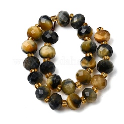 Dyed Natural Tiger Eye Beads Strands&nbsp;G-D105-B11
