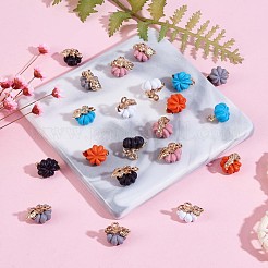 30Pcs Thanksgiving Pumpkin Charms Pendant Fall Theme Charm Colorful Pumpkin Charms for Jewelry Necklace Bracelet Earring Making Crafts&nbsp;JX296A