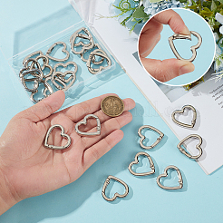 20Pcs Alloy Spring Gate Rings&nbsp;FIND-ME0002-82P