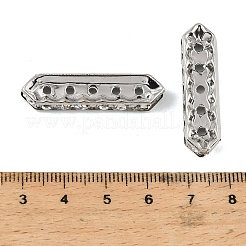 Brass Crystal Rhinestone Spacer Bars&nbsp;RB-T019-01A-P