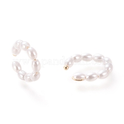 Brass Cuff Earrings&nbsp;EJEW-I249-21G