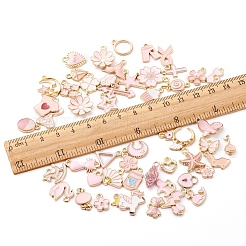 Alloy Enamel Pendants&nbsp;ENAM-YW0001-20