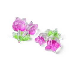 Translucent Resin Cabochons&nbsp;RESI-E039-21