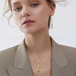 6Pcs 3 Styles Brass Micro Pave Orange Cubic Zirconia Pendants&nbsp;FIND-HS0002-09