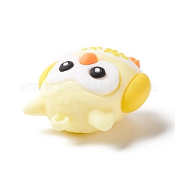 PVC Cartoon Owl Doll Pendants&nbsp;KY-C008-04F