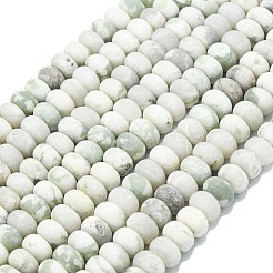 Natural Peace Jade Beads Strands&nbsp;G-P575-A25-8x5mm