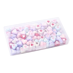 100Pcs Opaque Acrylic Beads&nbsp;OACR-FS0002-48