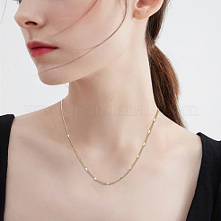 DIY Brass Heart Link Chains Necklaces Jewelry Making Kit&nbsp;DIY-BBC0001-98