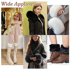 1Pc Imitation Fox Fur Collar&nbsp;AJEW-PH0009-24A