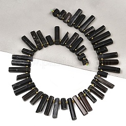 Natural Tektite Beads Strands&nbsp;G-F829-A08-01