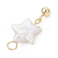 Natural Keshi Pearl Pendants&nbsp;PALLOY-JF04747