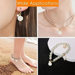 5Pcs Natural Agate Shell Shaped Pendants&nbsp;G-YW0002-43