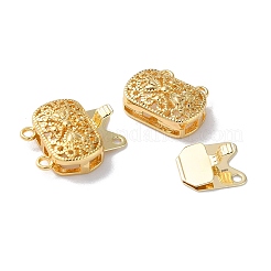 Brass Box Clasps&nbsp;KK-F867-38G