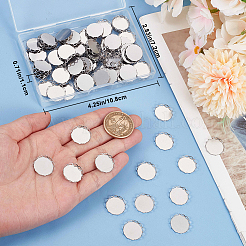 100Pcs 304 Stainless Steel Cabochon Settings&nbsp;FIND-BBC0003-49