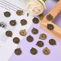 Tibetan Style Alloy Pendants&nbsp;PALLOY-E196-AB-NF